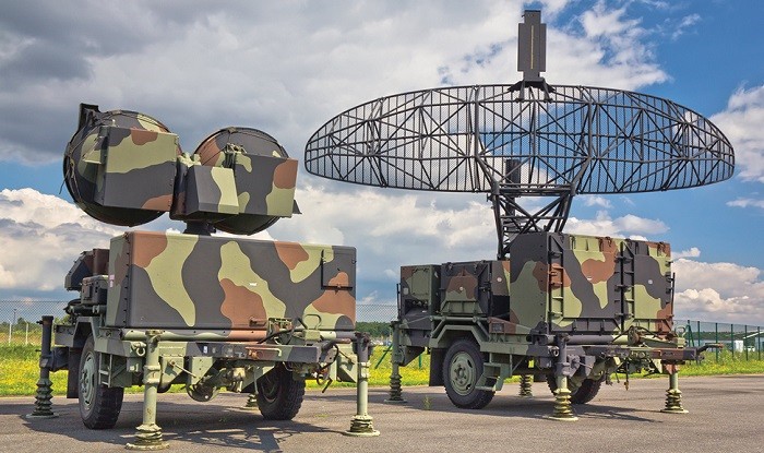 wojskowy zestaw radarowy